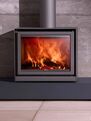 Poele Rectangle Bois Panoramique 85